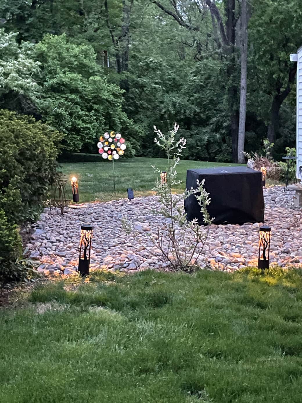 Summer Nights in the Rock Garden at Carriage House 