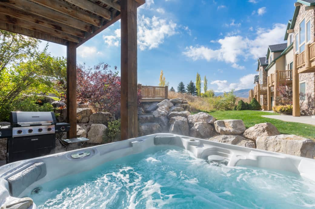 Private Jacuzzi on Outside Patio