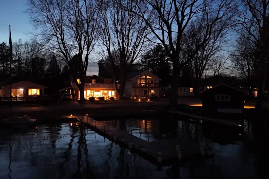 Evening on the lake