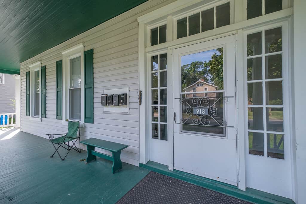 Front porch entry Front porch entry