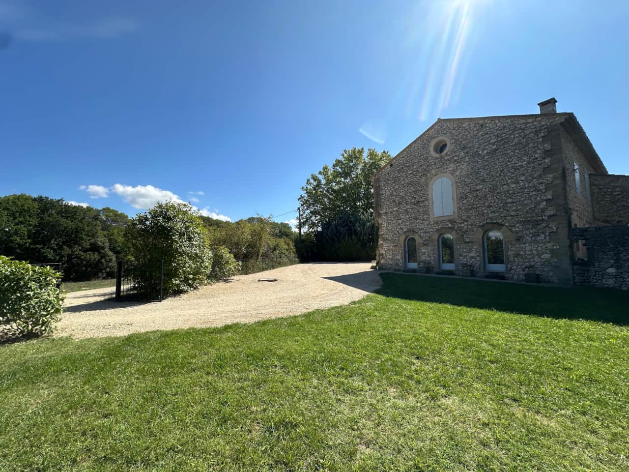 Jardin, coin pétanque