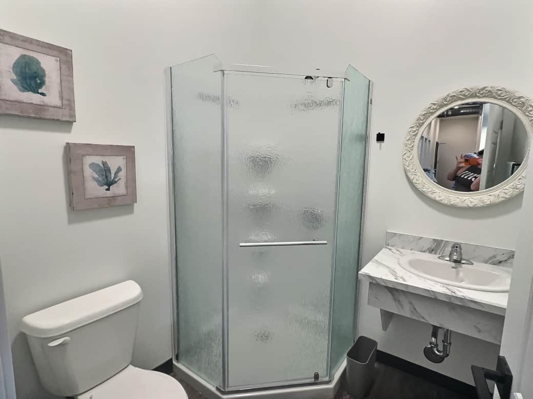 Main Bathroom off living room