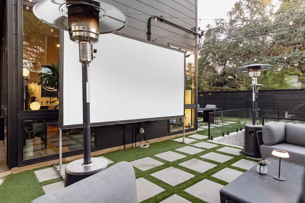 Where you'll host movie night Where you'll host movie night