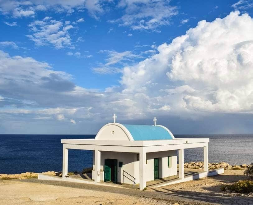 Ayioi Anargiroi chapel at Cape Greco