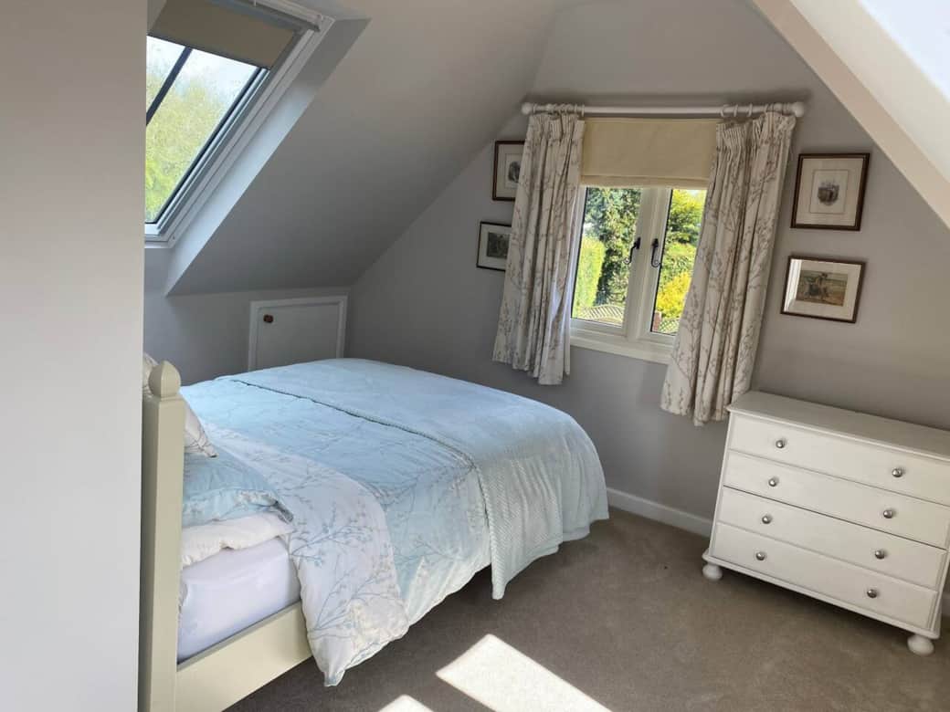 Main bedroom. A single bed can be added in here too if required. 