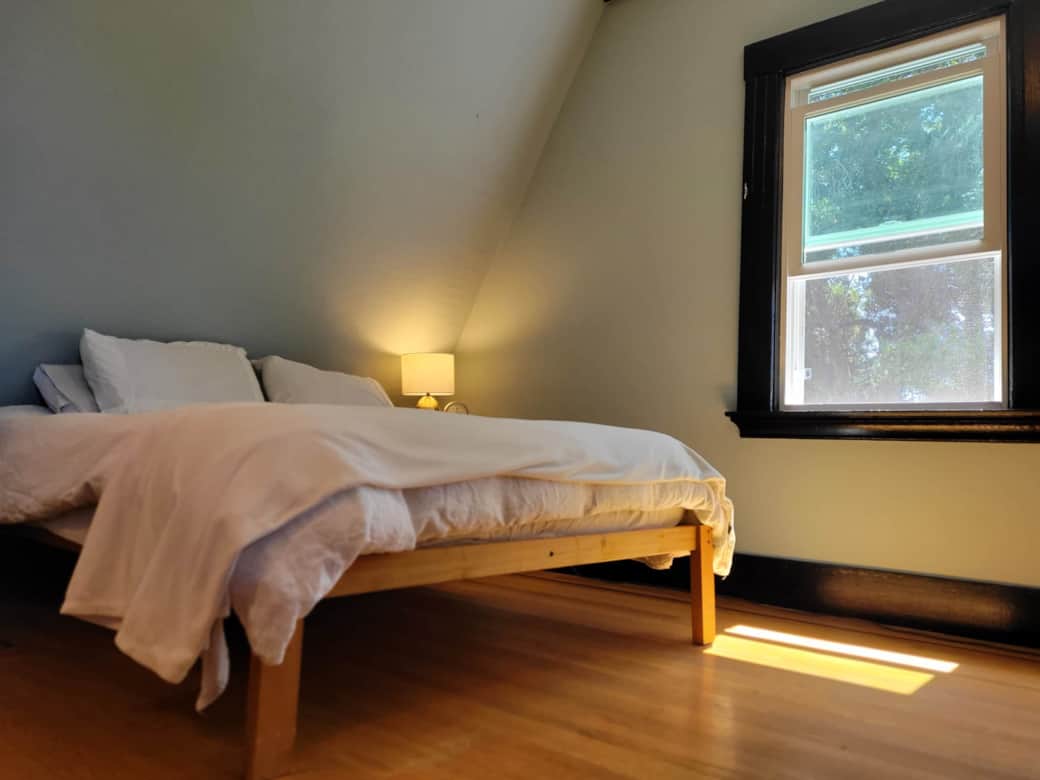 A comfortable memory foam bed A comfortable memory foam bed