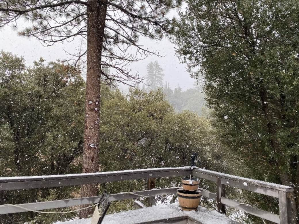 The former owners were kind enough to share this photos of the snowy eastern deck. I can't wait to have my own pics to post here. The former owners were kind enough to share this photos of the snowy eastern deck. I can't wait to have my own pics to post here.