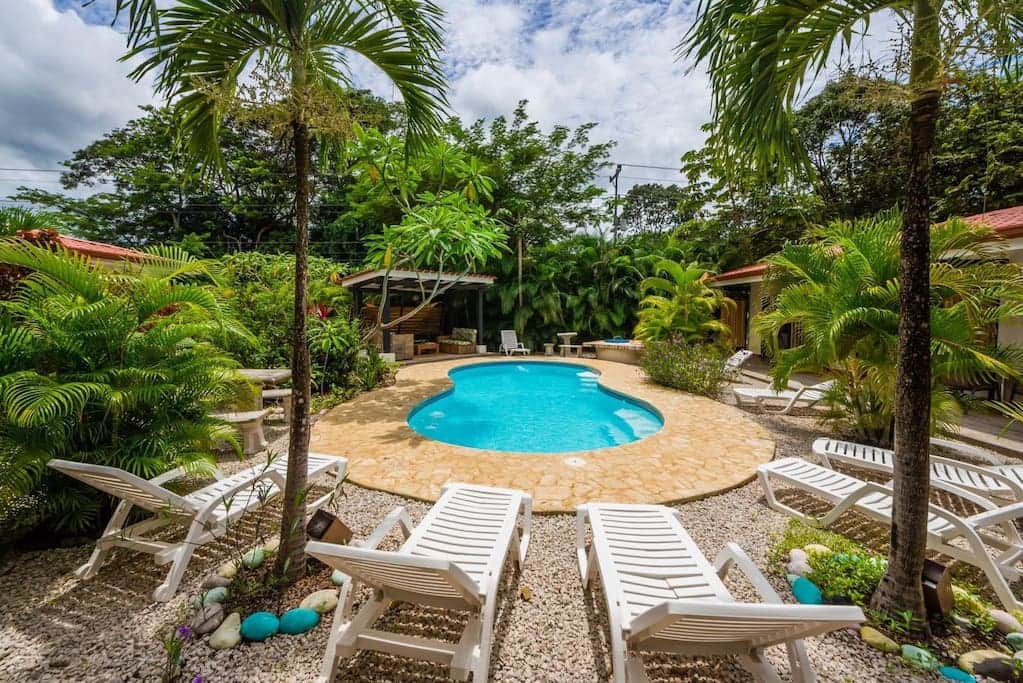 Área de piscina