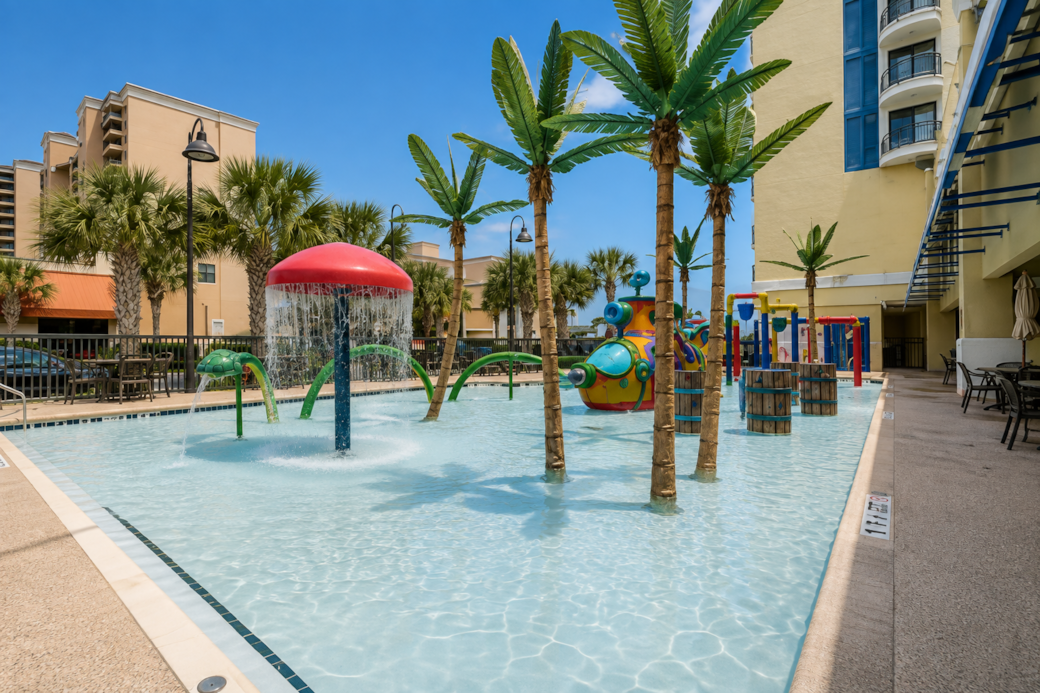 Kids’ Splash & Water Play Area