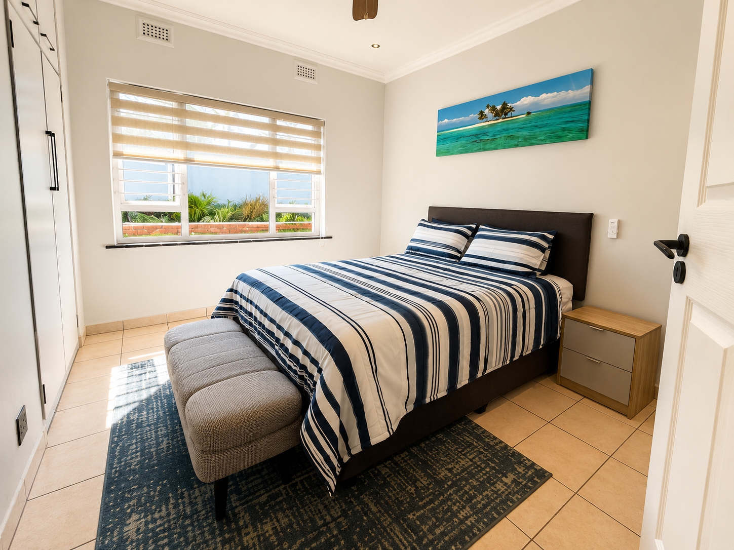 Bedroom two at La Lucia Oasis private accommodation in Durban