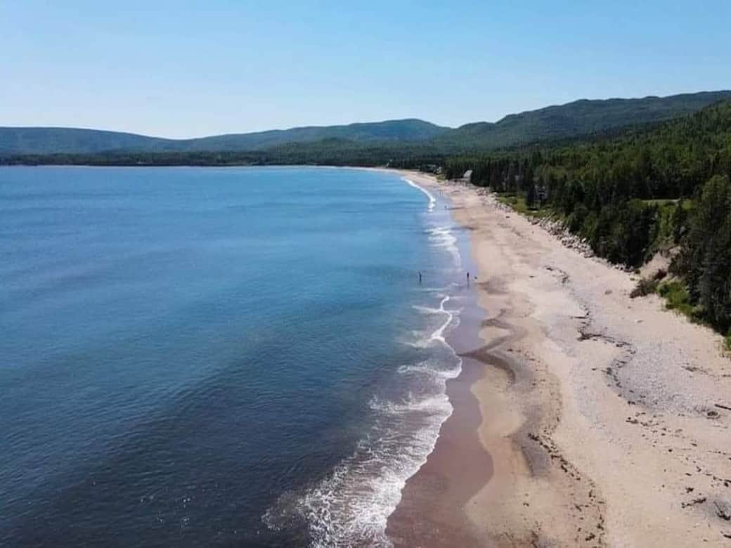 North Bay Beach - looking South North Bay Beach - looking South