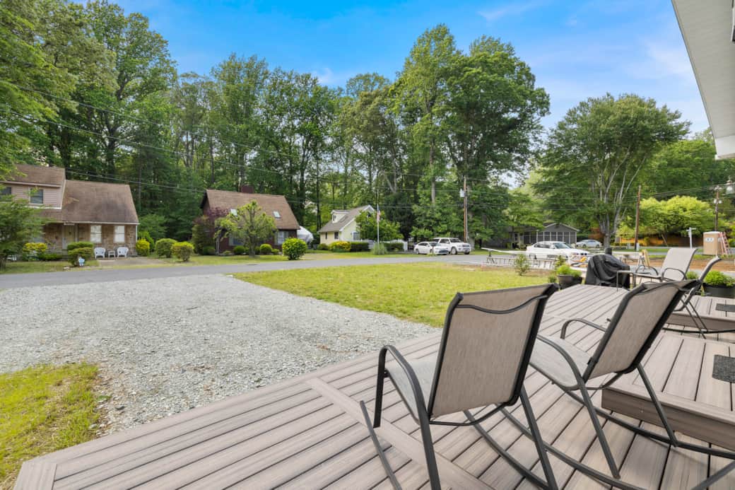 Relax on the deck or grill out Relax on the deck or grill out
