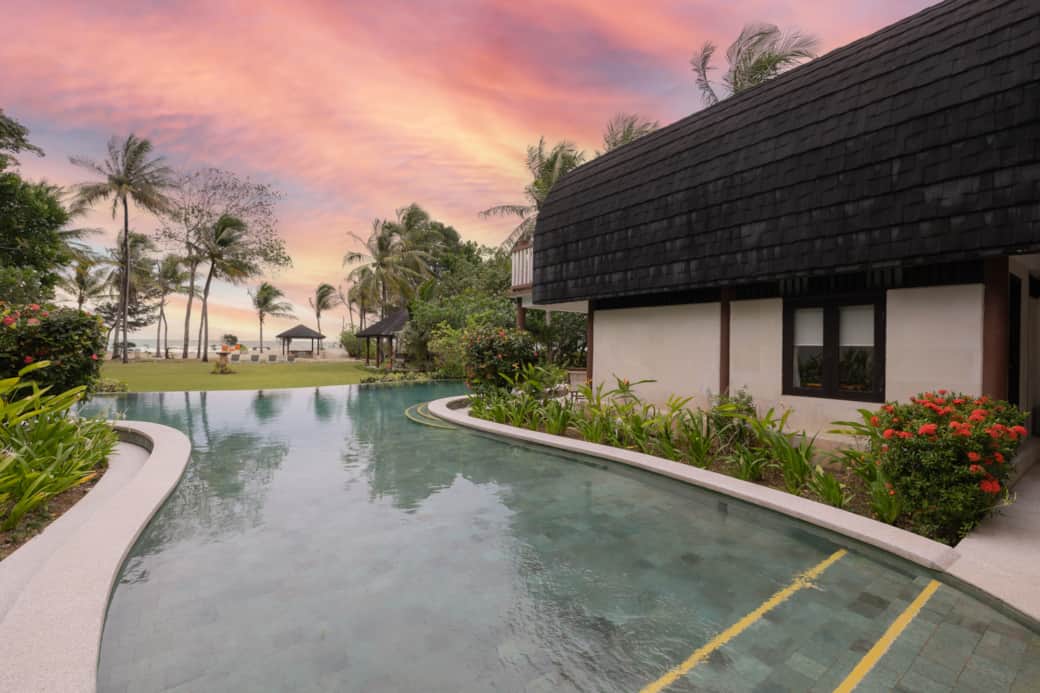 Sunset View From The Villa