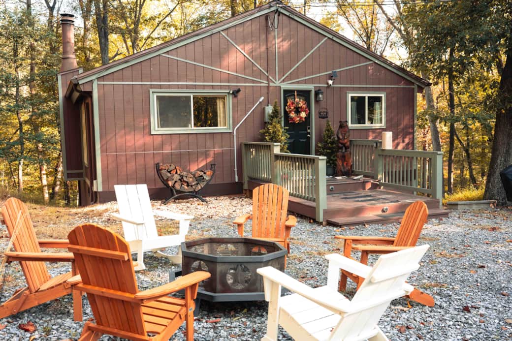 We have plenty of fire to keep your fire pit going while you gaze at the stars from your comfy chair We have plenty of fire to keep your fire pit going while you gaze at the stars from your comfy chair