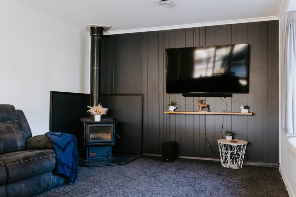 65" Smart Tv in Living Room 