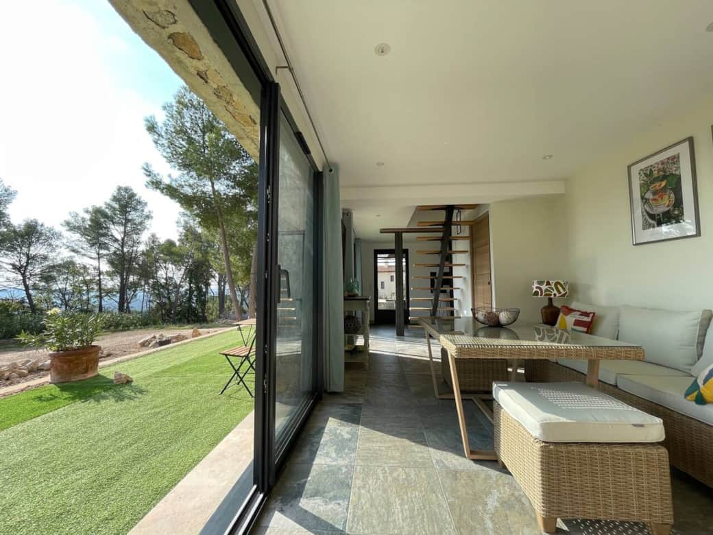 Un bel espace ouvert sur la nature