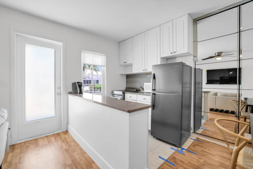 Entry and Kitchen Entry and Kitchen