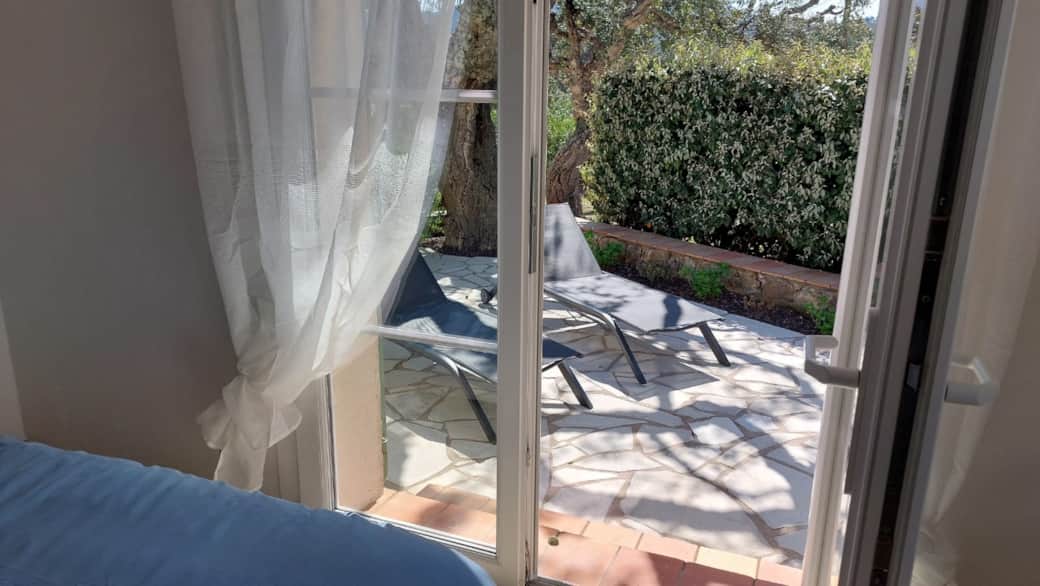 Patio privé Chambre 1