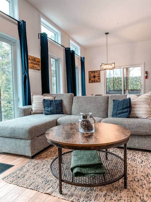 Open area, living room with sofa bed Open area, living room with sofa bed
