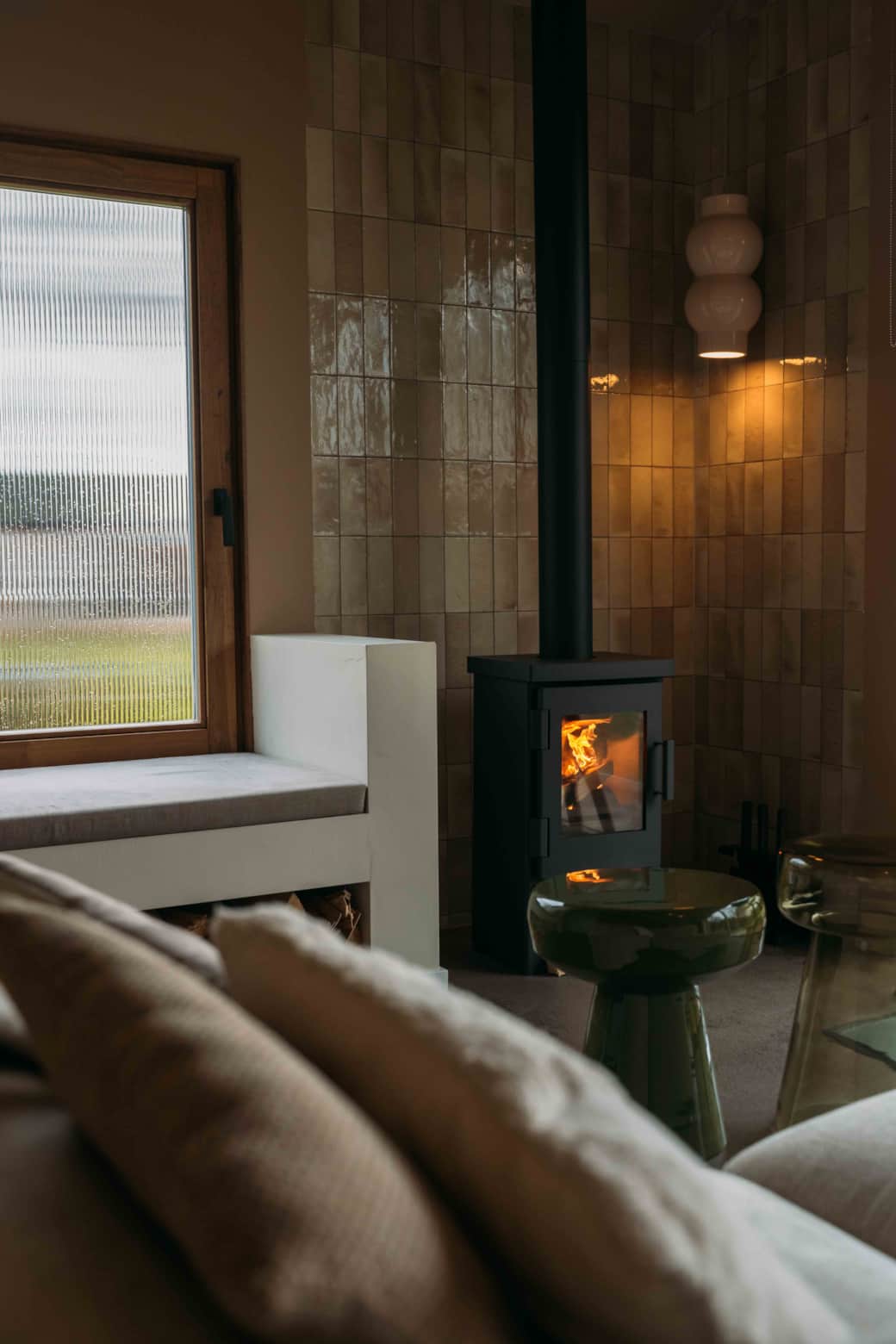 Gezellig bij het haardvuur