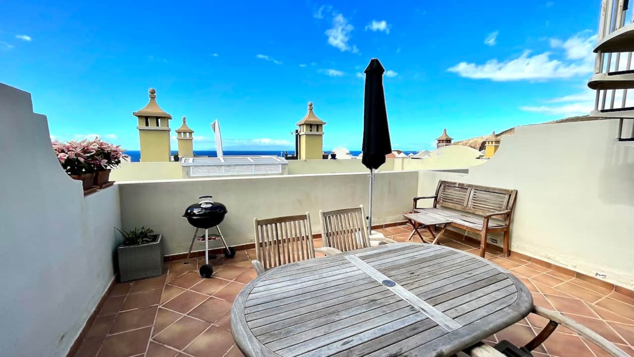 Las Mariposas - terasa | Apartament de vacanță în Palm-Mar, Tenerife