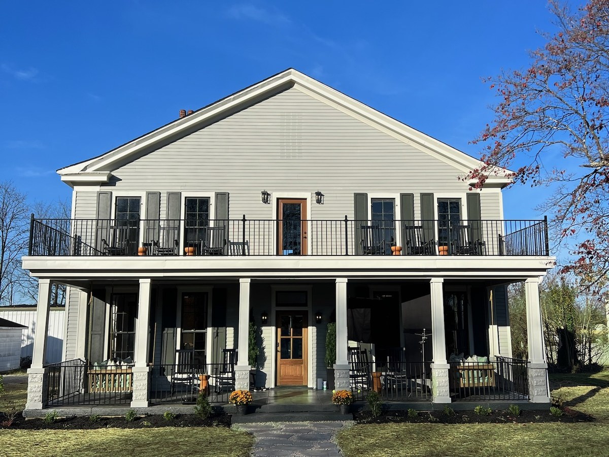 Exterior after