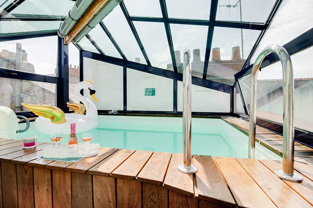 Piscine couverte