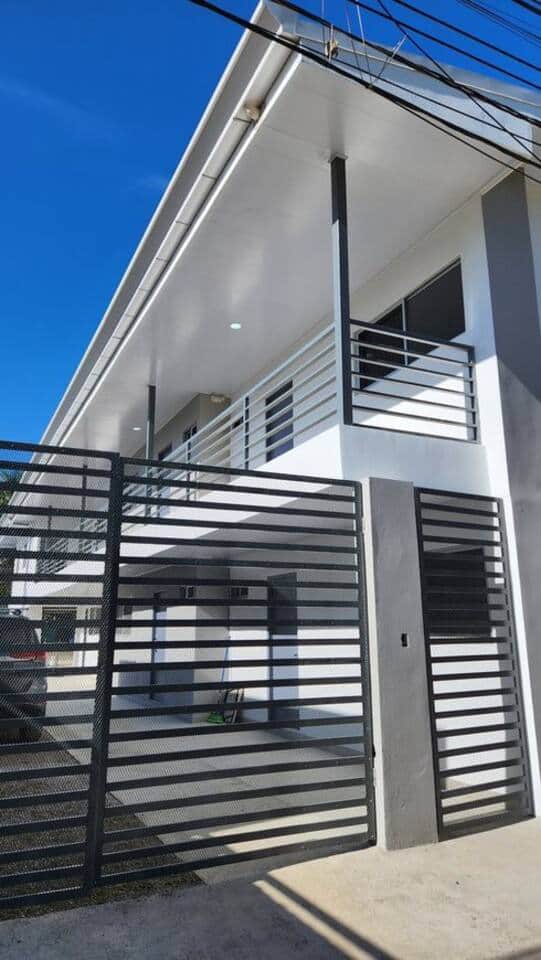 Main entrance. Smart deadbolt and automatic gates