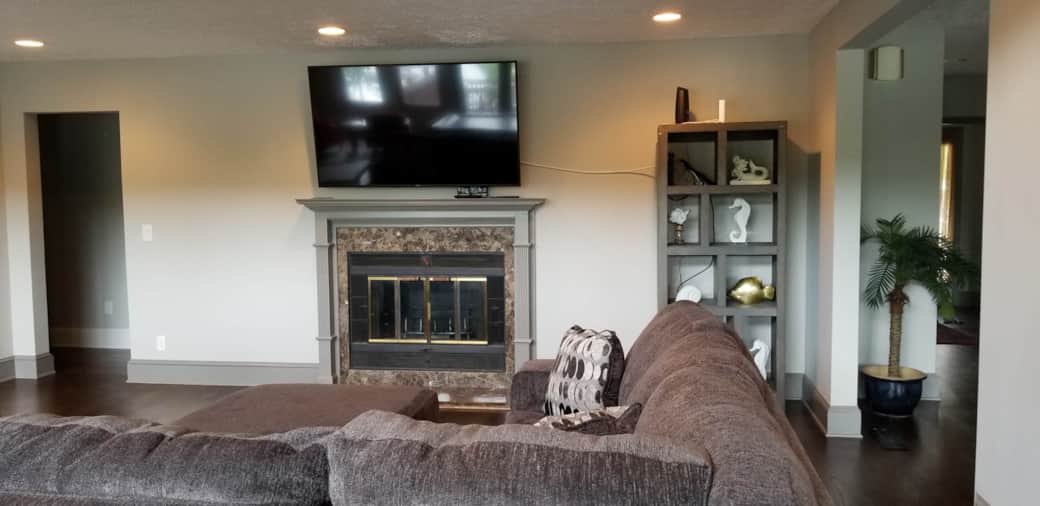 Fire place/Smart TV
