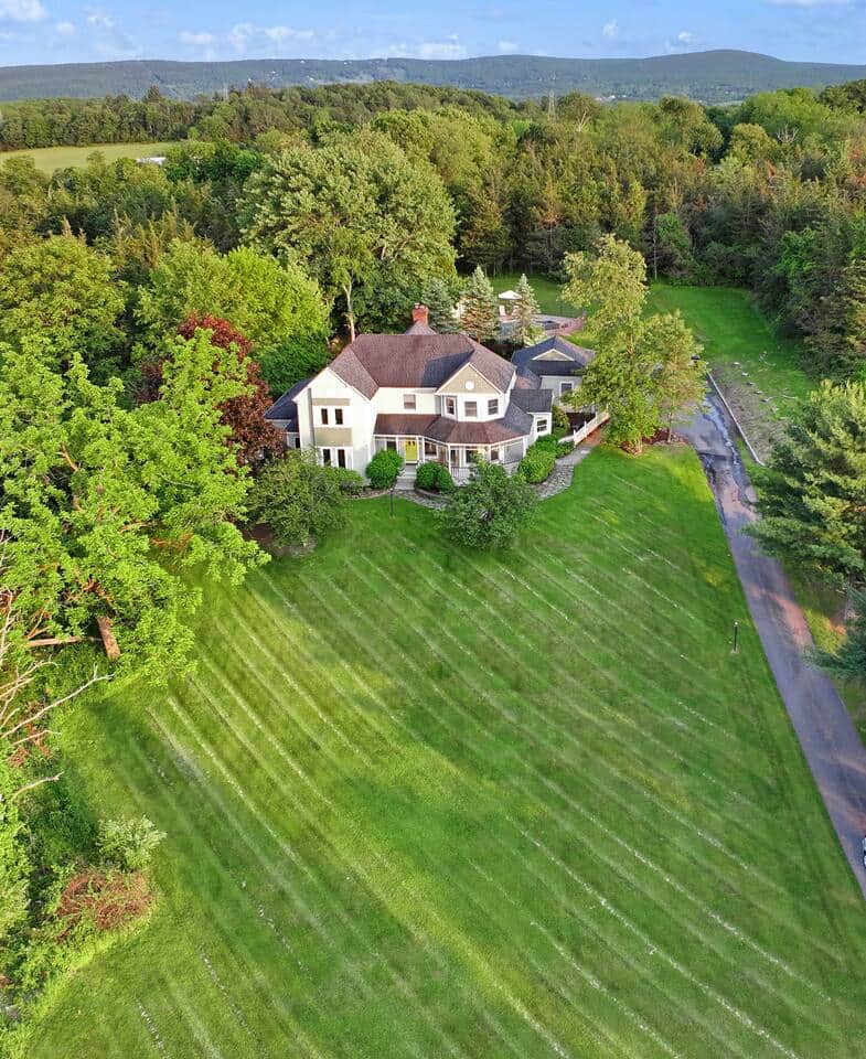 Serene acreage overlooking the Hudson Valley