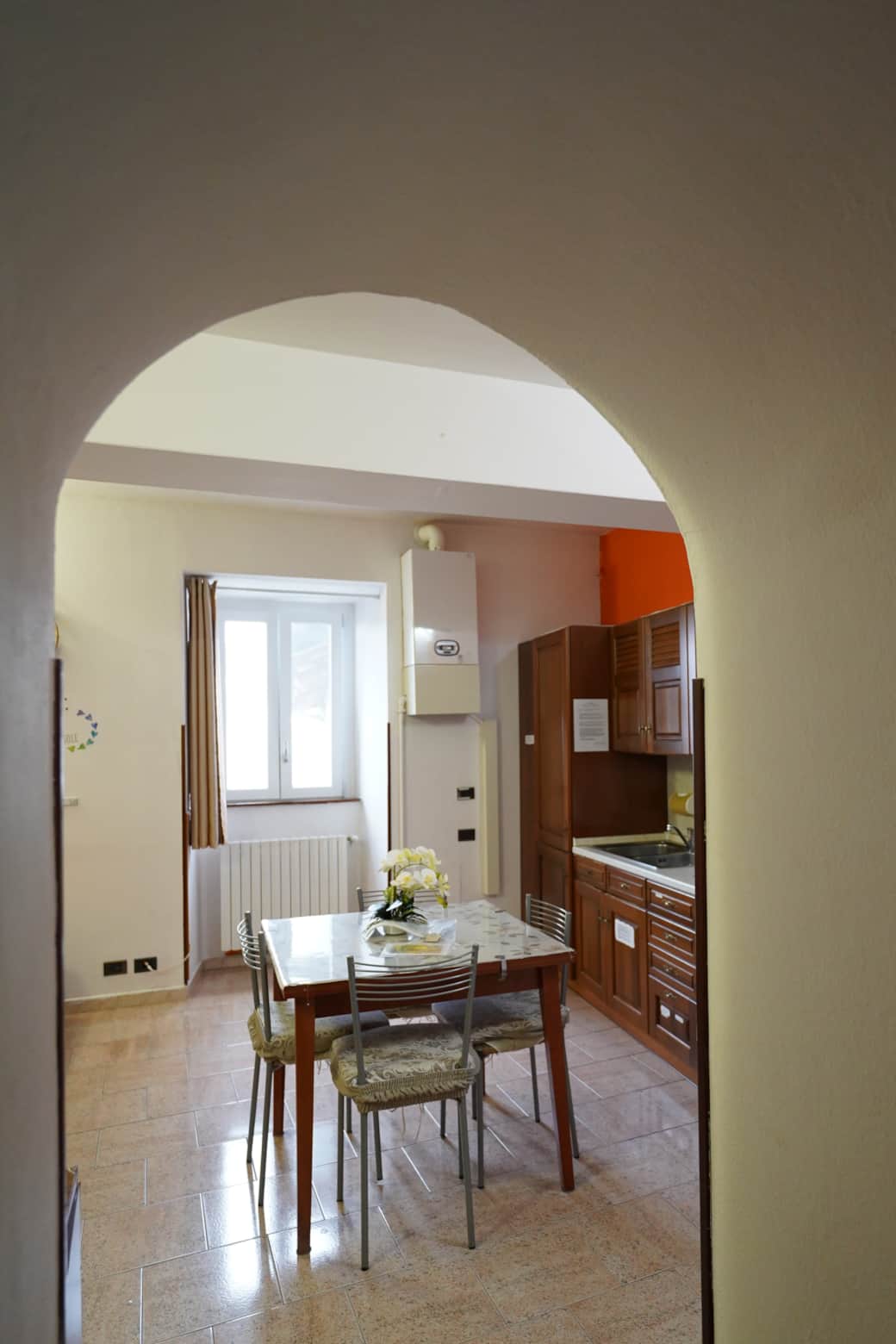 Ingresso soggiorno-cucina Ingresso soggiorno-cucina