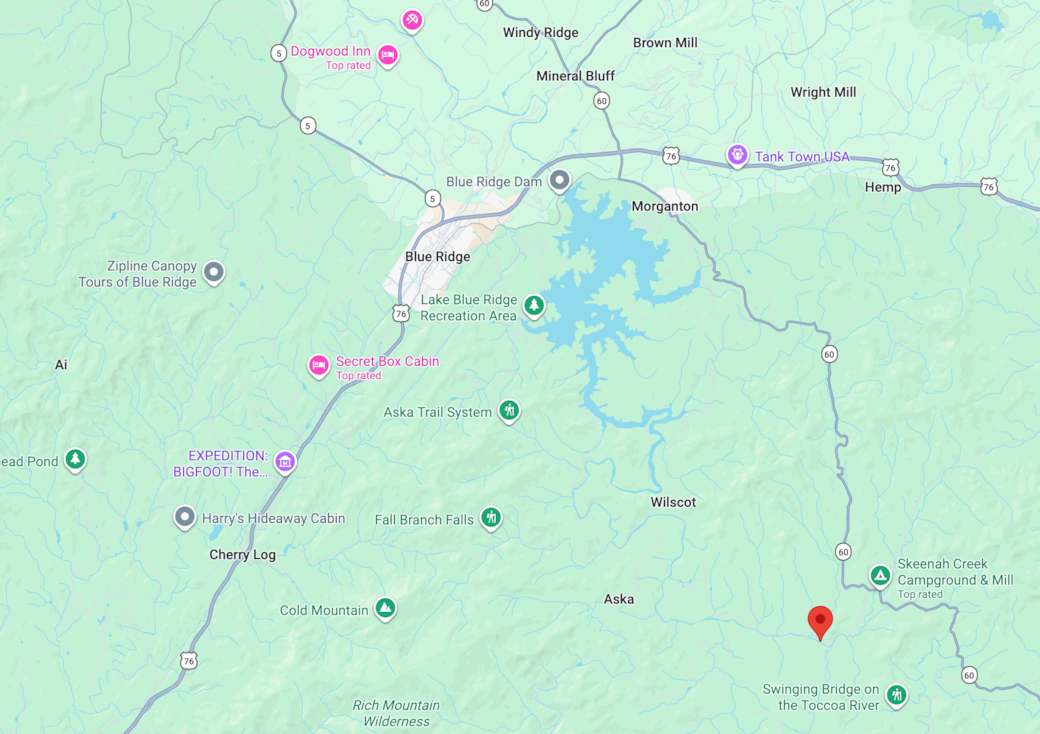 Map of the property location
