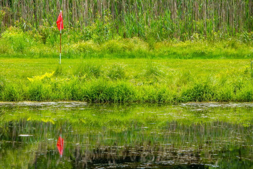 Outdoor Golf Hole