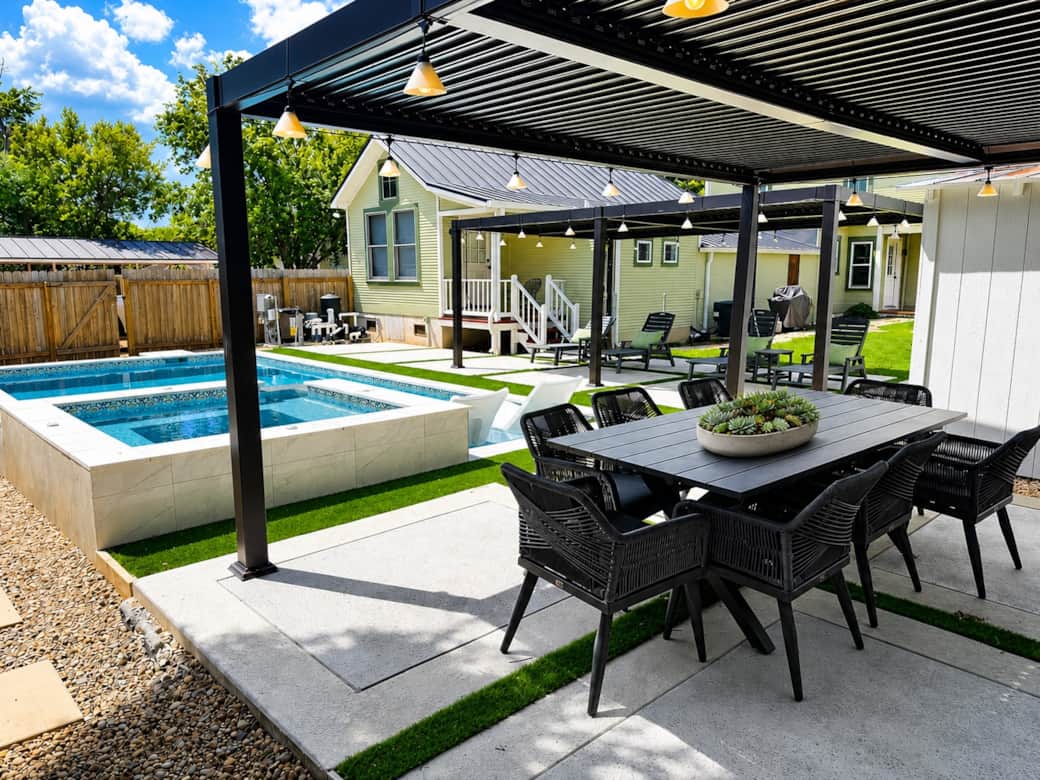 Dine, swim, or lounge all in one memorable vacation home!