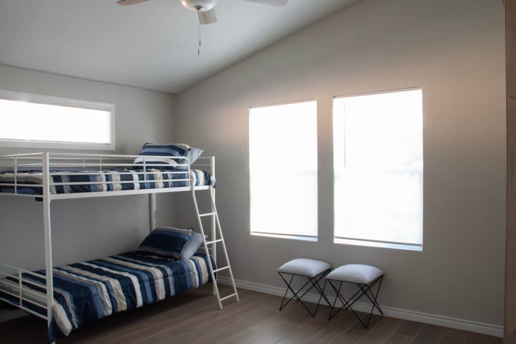 Guest room 2 with Murphy bed up