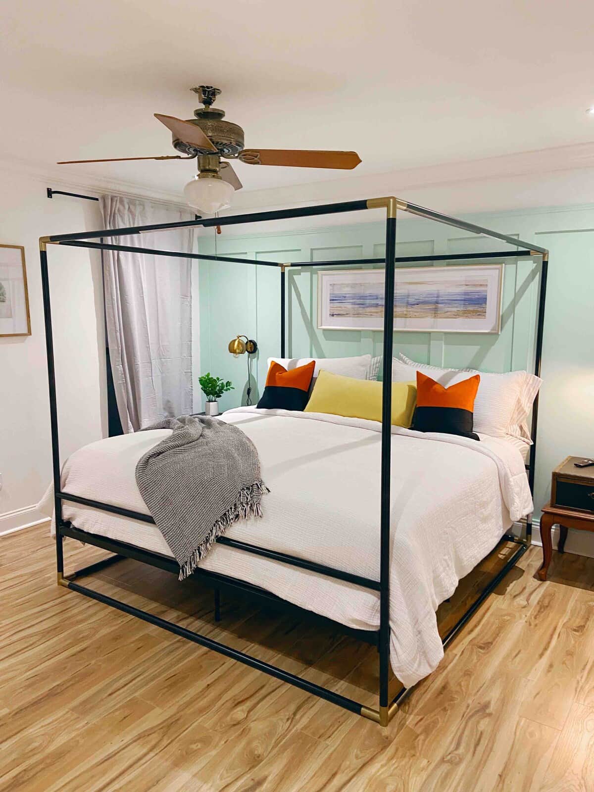 Master Bedroom  with comfortable King size bed 