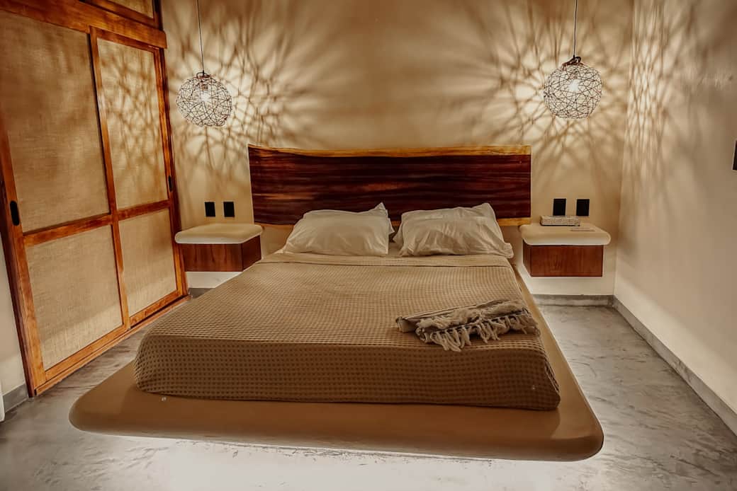 Bohemian Bed and Closet
