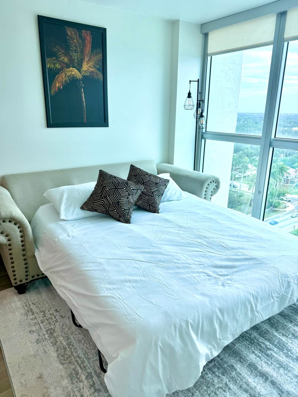 Living Room + Sofa Bed + Smart TV