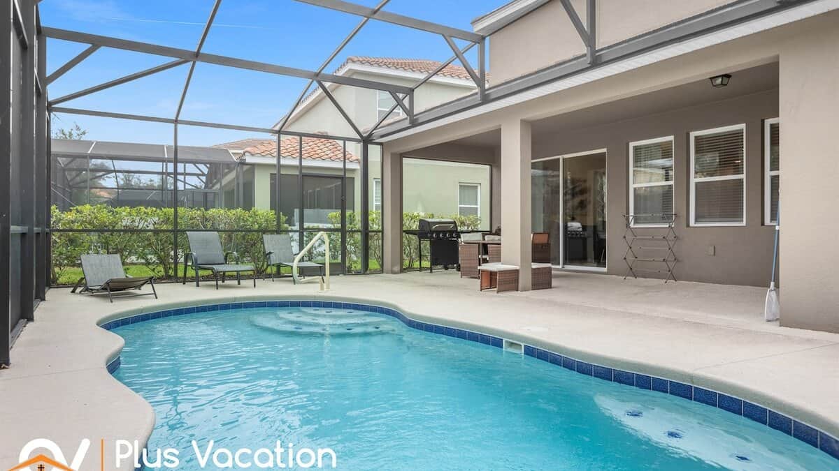 your private pool with al fresco dining