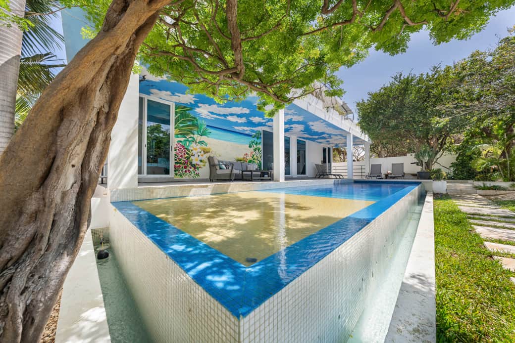 Vacation Rental Isla Mujeres-Taste of Isla-Casa Luna Loca-Punta Sur-Pool