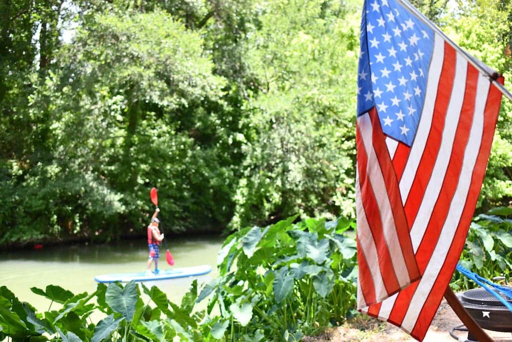 Enjoying the cool waters of the Cibolo Creek! Enjoying the cool waters of the Cibolo Creek!