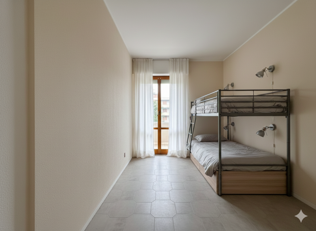 Il Niro Living Kids Room rendered