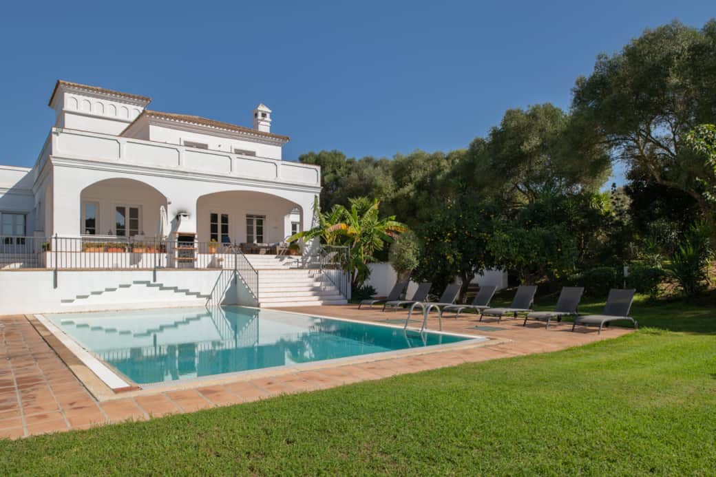 Schwimmbad der Villa Albatros