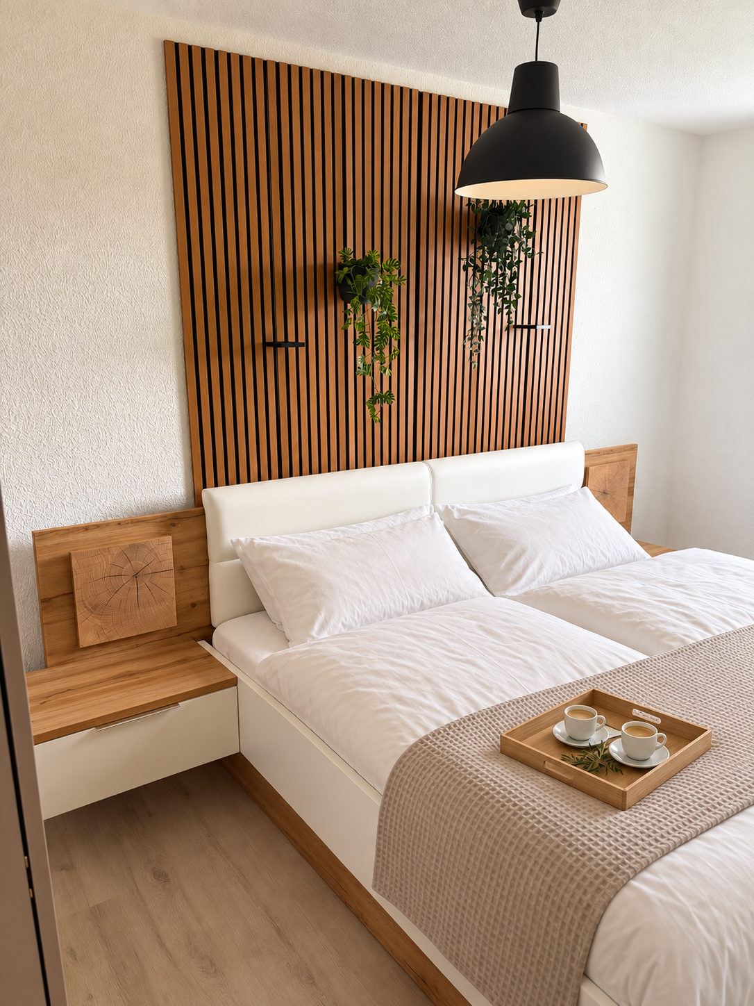 helles Schlafzimmer