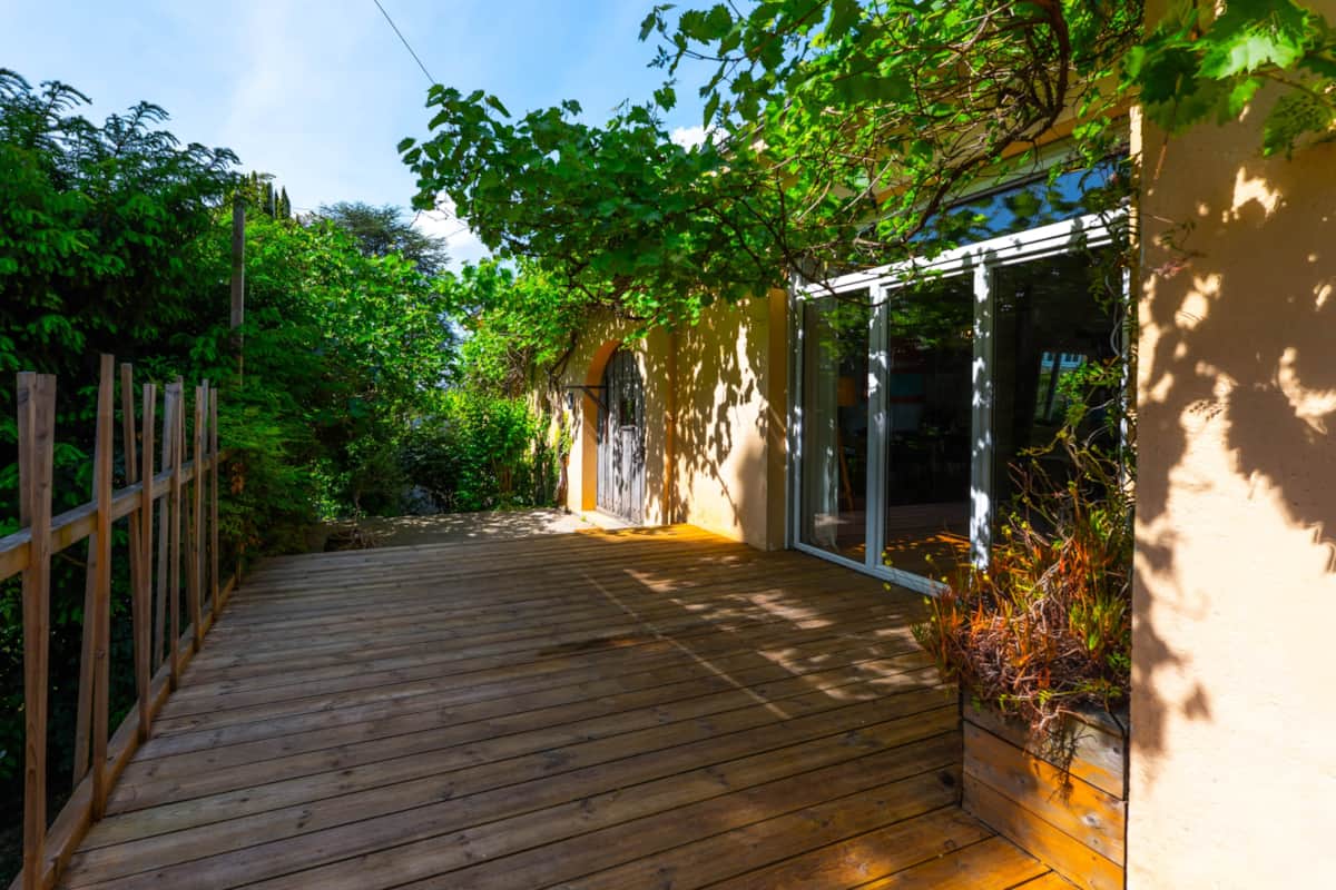 Terrasse jardin – espace extérieur pour pauses