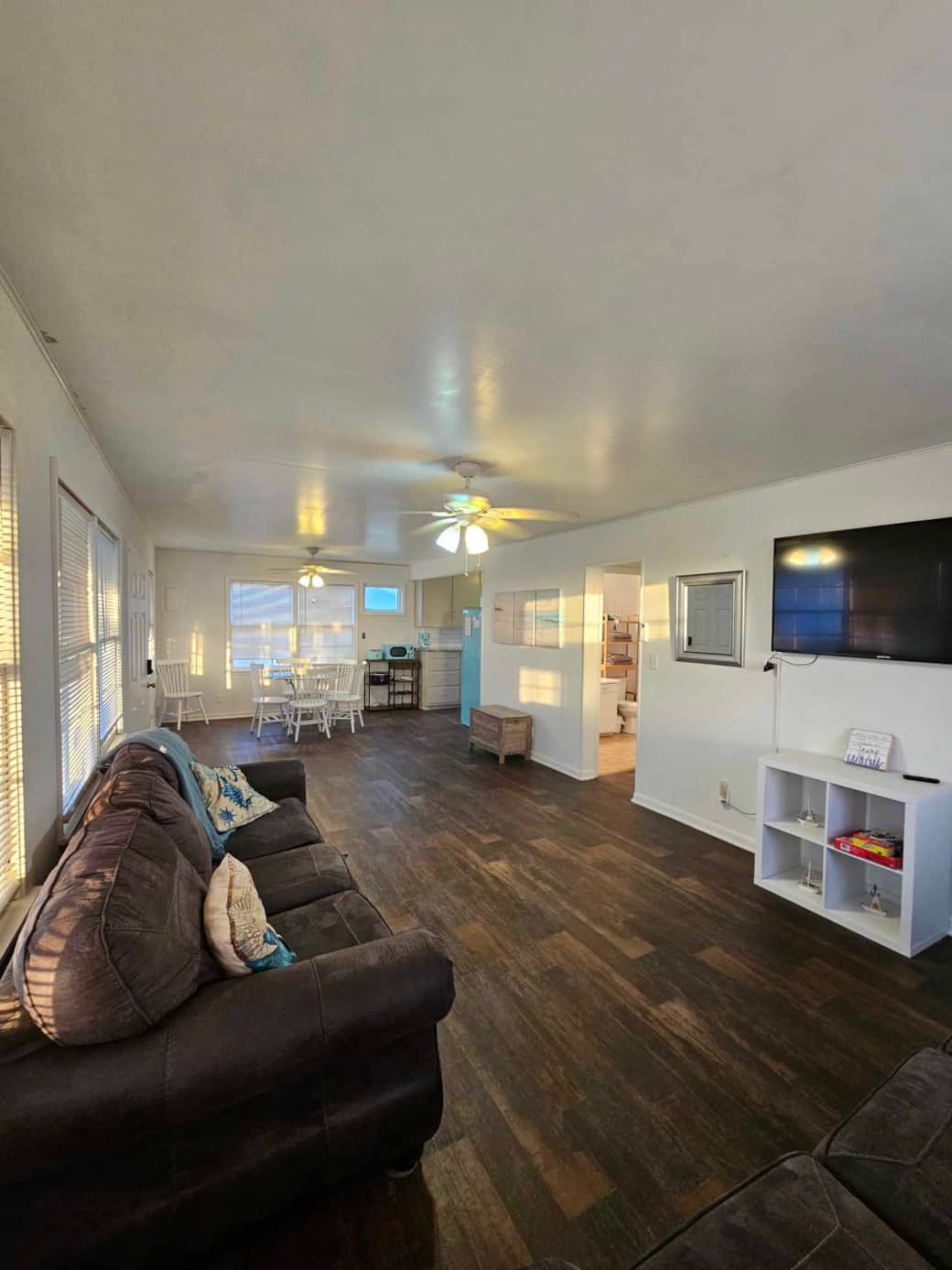 Open floor plan Open floor plan
