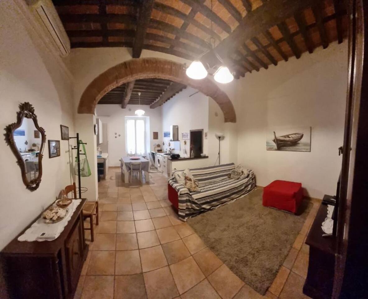 Panoramica del salotto 