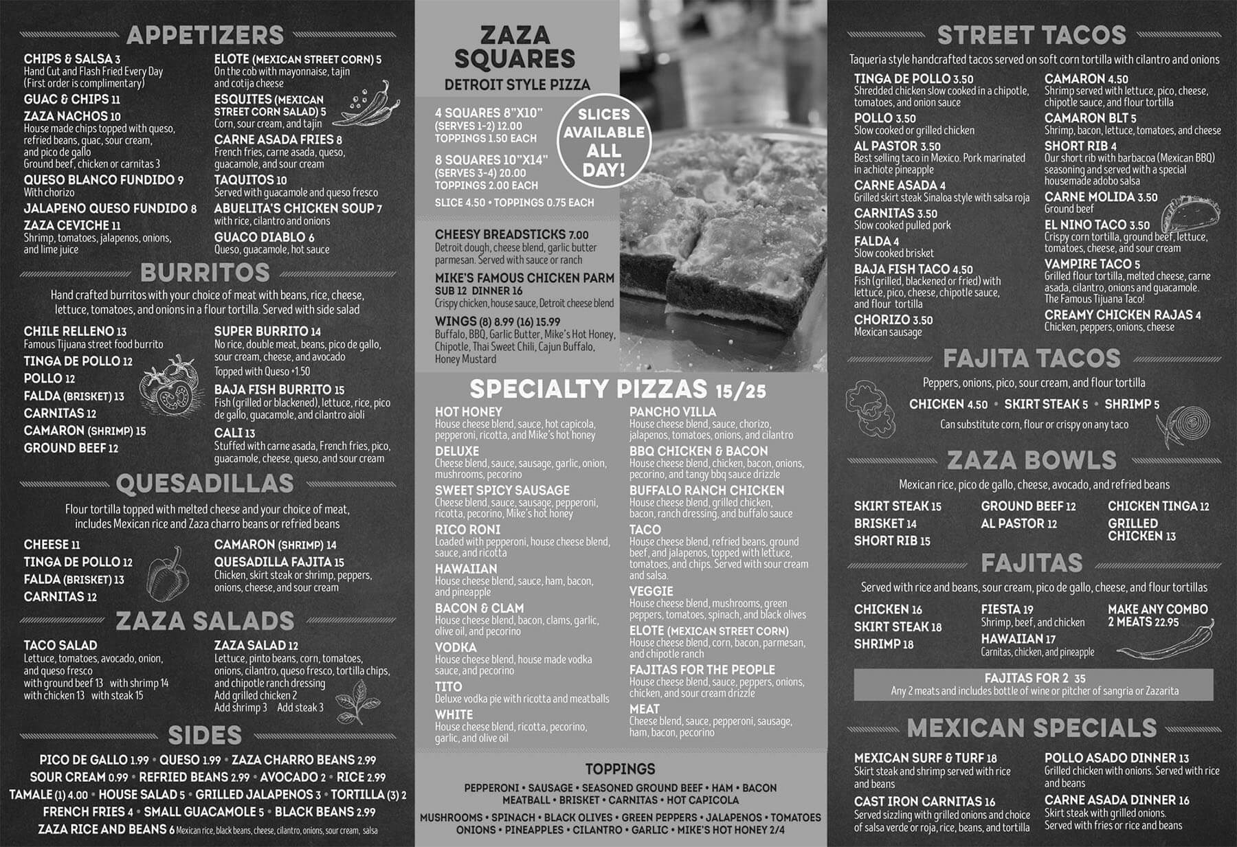 Zaza Mexican Kitchen Marco Island Restaurants Sun King