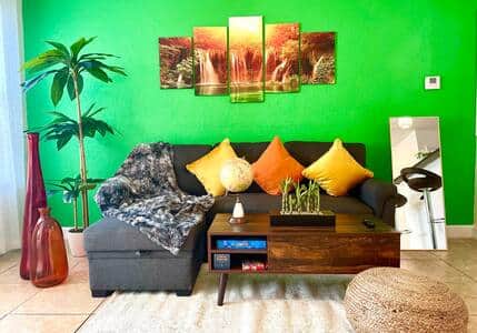 Relaxing living room area Relaxing living room area