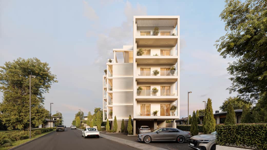 AZULIS Clubhouse facade SIDE